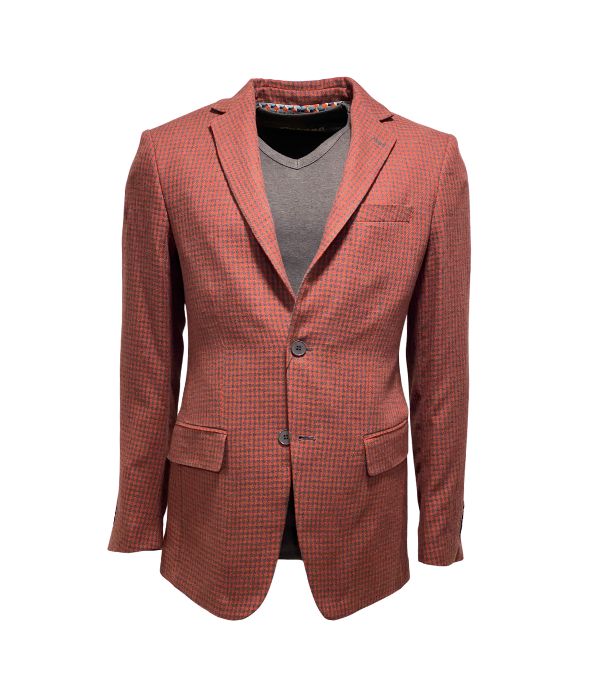 Veste moderne pied-de-poule