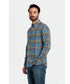 Chemise en Flanelle bleuet muti-color Homme Hiver | Chaude et Confortable