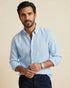 chemise bleu Ciel en pure lin organique classic fit