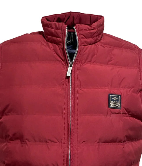 Gilet rouge matelassé
