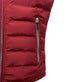 Gilet rouge matelassé