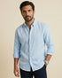 chemise bleu Ciel en pure lin organique classic fit