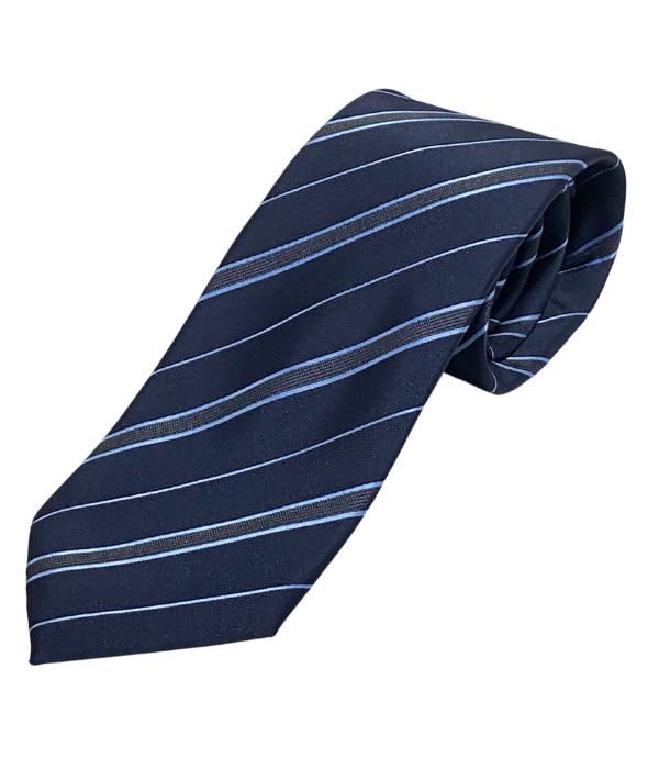 Cravate à rayures pour homme