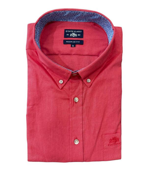 Chemise uni demi manche