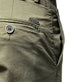 Pantalon chino vert regular fit