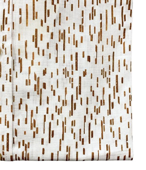 Chemise 100% Coton – Motifs "Lignes Graphiques"