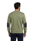 Pull col V homme cloud jaune et bleu - made in Italy