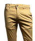 Pantalon chino tabac de coupe regular