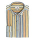 Chemise Oxford rayée multicolore