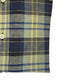 Chemise à carreaux multi-couleur bleu / jaune
