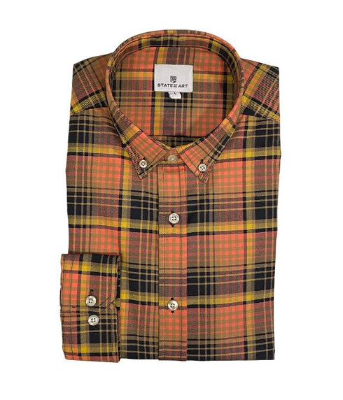 Chemise à carreaux multi-color