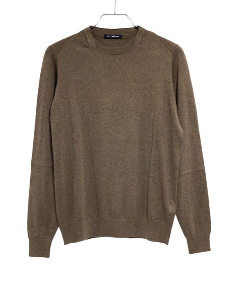 Pull taupe AMIR/S Cotton Cashmere