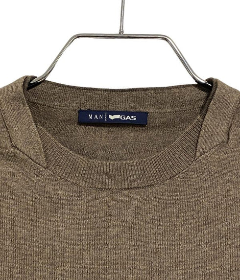 Pull taupe AMIR/S Cotton Cashmere