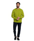 Pull Homme Vert – Laine Mérinos & Acrylique | Made in Italy