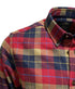 Chemise à carreaux flanelle coupe régular