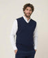 Gilet Homme GREEN COAST – 100% Coton Filo di Scozia | Made in Italy
