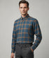 Chemise en Flanelle Bleue Homme Hiver | Chaude et Confortable