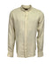 chemise beige en pure lin organique classic fit