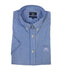 Chemise bleu carreaux demi manche