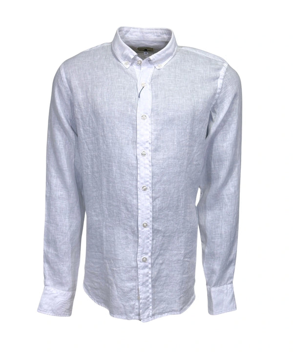 chemise blanche en pure lin organique classic fit