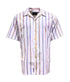 Chemise blanche Imprimé " White line " en coton