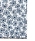 Chemise Homme 100% Coton à Motifs Floraux Abstraits Blanc & Marine