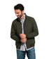 Jacket Padded Bomber vert foncè