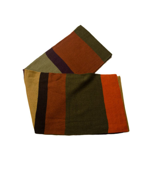 Écharpe multicolor unisexe