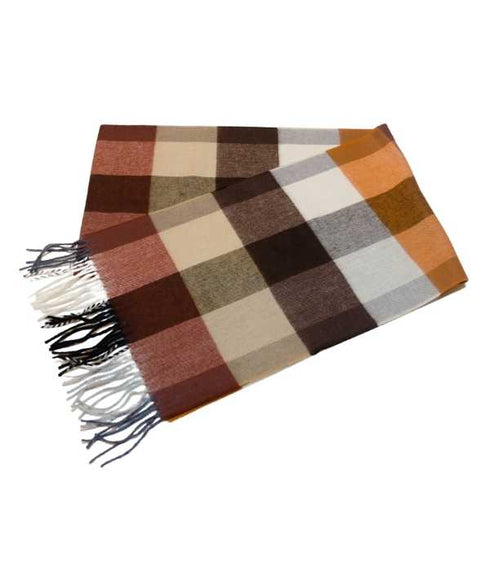 Écharpe à carreaux