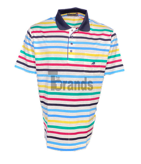 Polo classique en fil de coton d'écosse