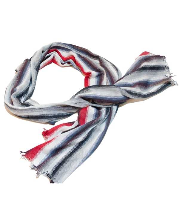 Écharpe multicolor unisexe