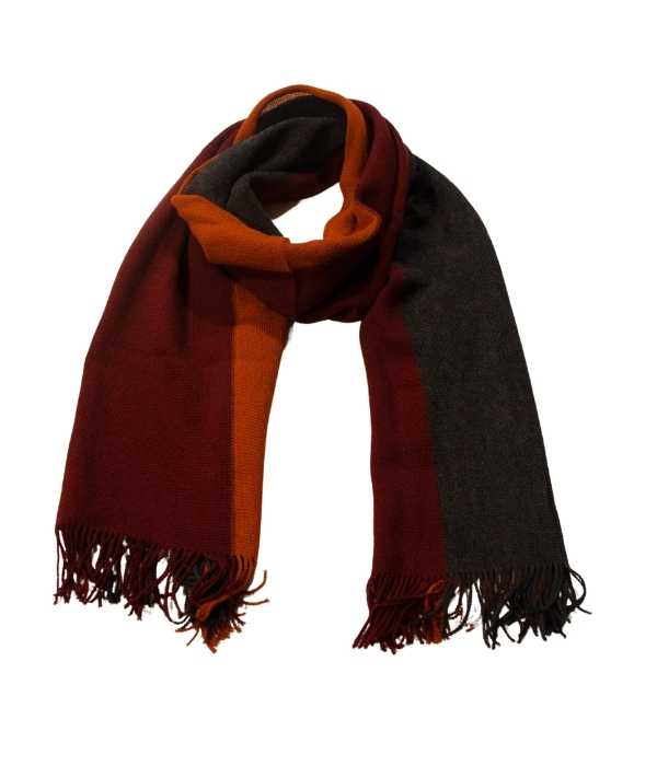 Écharpe pure laine unisexe