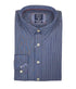 Chemise bleu rayé
