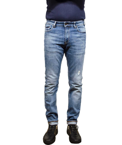 Rip & repair premium denim slim fit