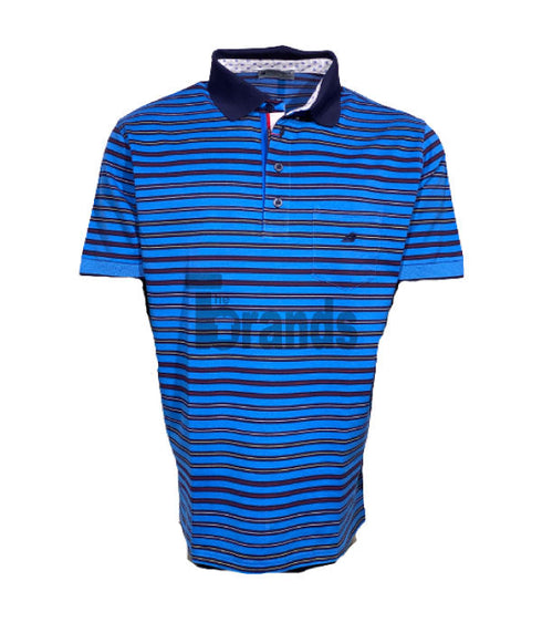 Polo classique en fil de coton d'écosse