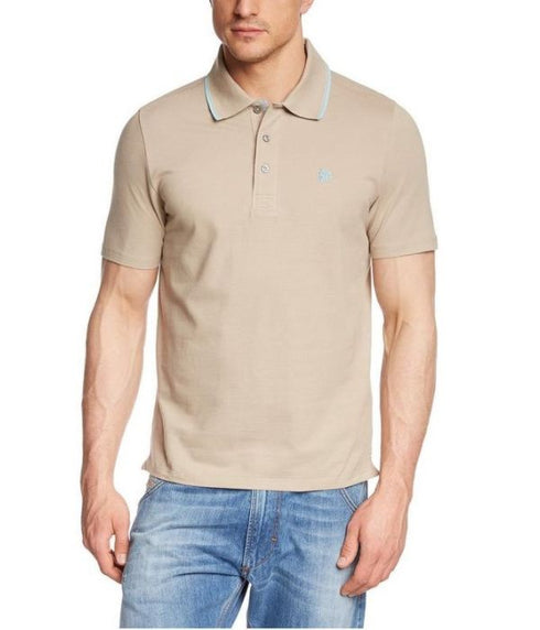 Polo piqué Beige