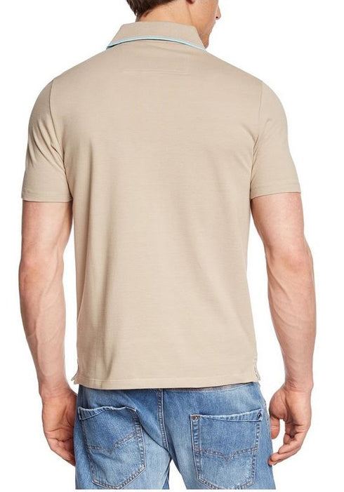 Polo piqué Beige