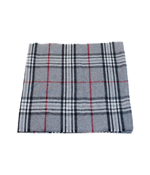 Écharpe boucle avec motif à carreaux