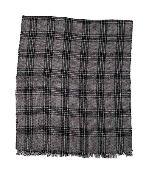 Écharpe design unisexe pur laine