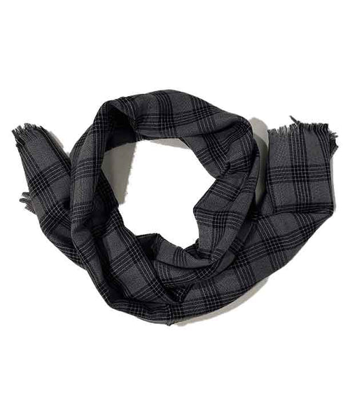 Écharpe design unisexe pur laine