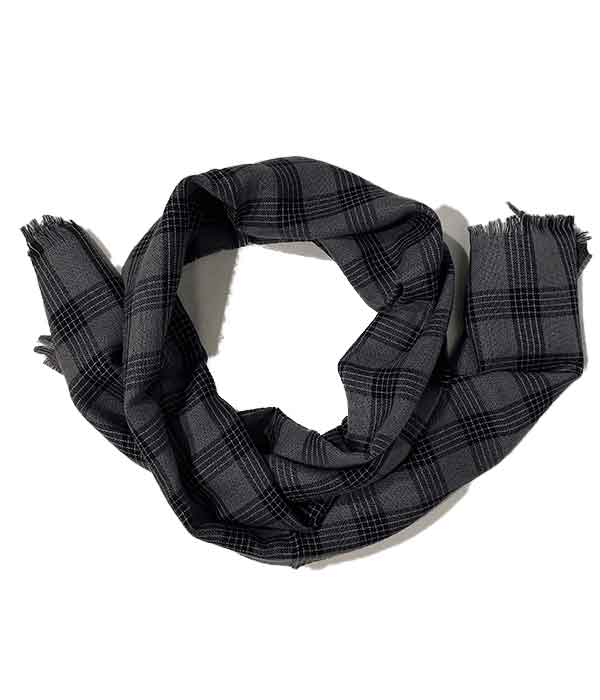 Écharpe design unisexe pur laine