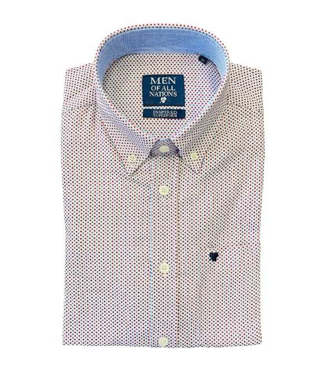 Chemise manche courte homme imprimé