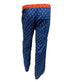 Pantalon pyjama bleu imprimé