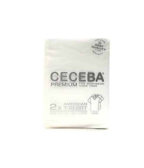 American t-shirt uni lot de 2
