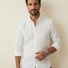 chemise blanche en pure lin organique classic fit