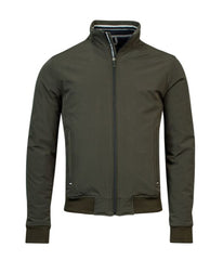 Jacket Padded Bomber vert foncè