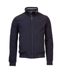 Jacket Padded Bomber bleu