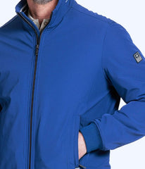 Jacket Padded Bomber bleu Cobalt