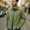 Veste verte 'Broad Bro ' en Sergé de Coton