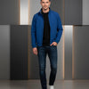 Jacket Padded Bomber bleu Cobalt